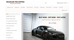Desktop Screenshot of melbourneprodipping.com
